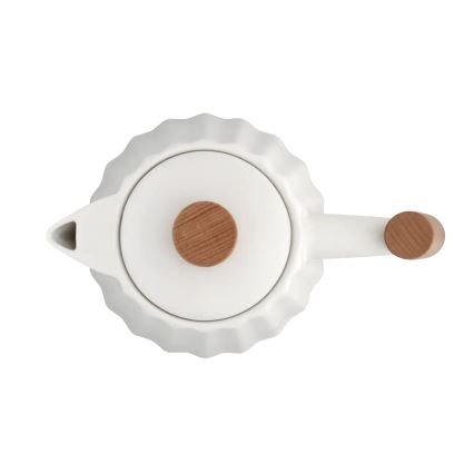 Concept RK0090 - Vedenkeitin 1,5 l 1500W/230V valkoinen/puukuvio/keramiikka