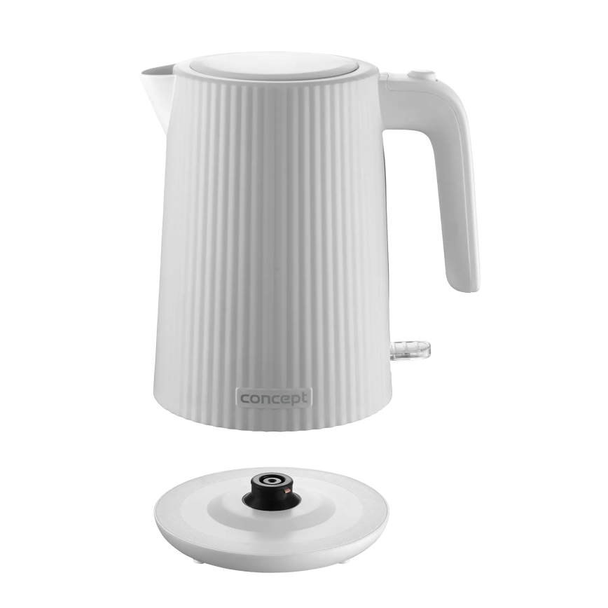 Concept RK2390 - Nopea vedenkeitin 1,7 l 2200W/230V valkoinen