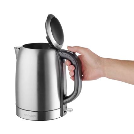 Concept RK3240 - Nopea vedenkeitin 1,7 l 2200 W / 230 V ruostumaton teräs