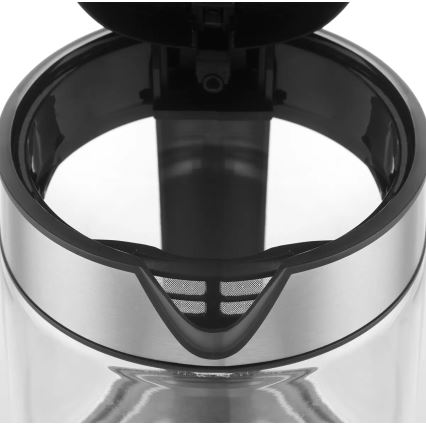 Concept RK4067 - Vedenkeitin lämpötilansäädöllä 1,7 l 2200W/230V ruostumaton teräs