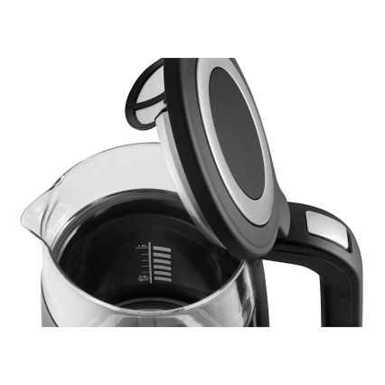 Concept RK4100 - Nopea vedenkeitin lämpötilansäädöllä 1,7 l 2200W/230V musta