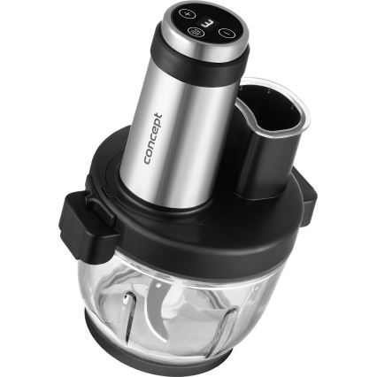 Concept RM3300 - Keittiörobotti raastimella 1000W/230V musta/ruostumaton