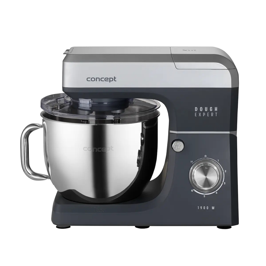 Concept RM6000 - Keittiön planetaarinen yleiskone DOUGH EXPERT 1900W/230V antrasiitti/ruostumaton teräs