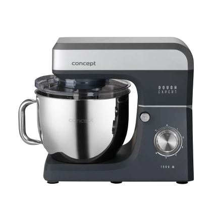 Concept RM6010 - Keittiön planetaarinen yleiskone DOUGH EXPERT 1900W/230V antrasiitti/ruostumaton teräs
