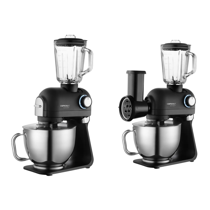 Concept RM8000 - yleiskone ruostumattomalla teräskulholla 1200W/230V musta