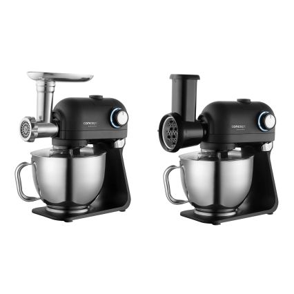 Concept RM8000 - yleiskone ruostumattomalla teräskulholla 1200W/230V musta