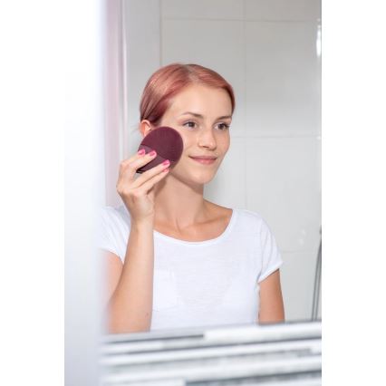 Concept SK9101 - Kasvojen puhdistusharja SONIVIBE 2W/5V 250 mAh IPX7 punainen