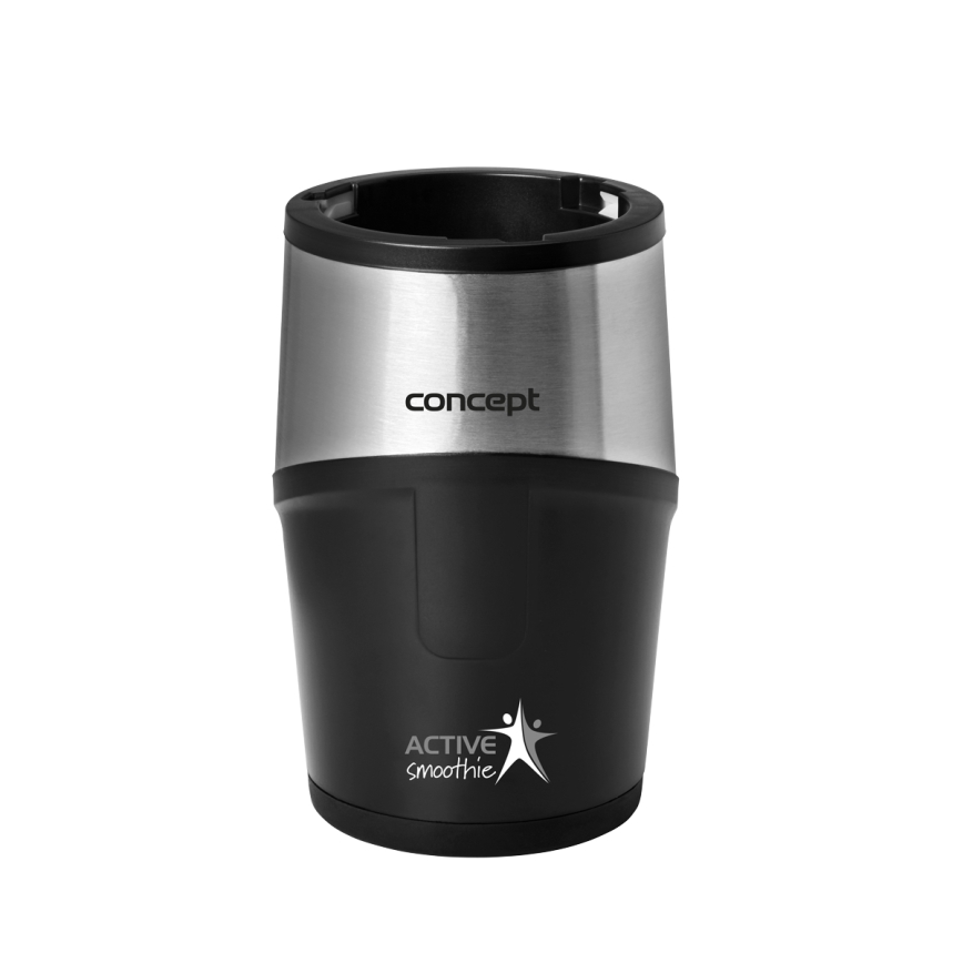 Concept SM3385 - Smoothie blenderi lisävarusteiden kanssa ACTIVE SMOOTHIE 500W/230V musta
