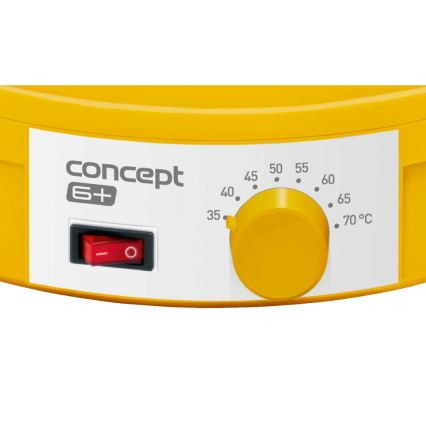 Concept SO1015 - Ruokakuivuri 245W/230V keltainen