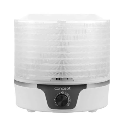 Concept SO1090 - Valkoinen ruokakuivuri 380W/230V