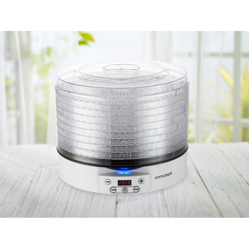 Concept SO2020 - Ruokakuivuri 500W/230V valkoinen
