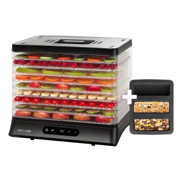 Concept SO2042 - Elintarvikekuivain 500W/230V musta + silikonivuoka
