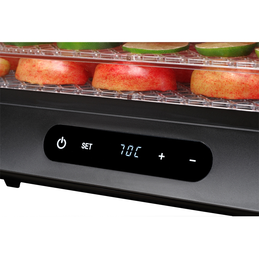 Concept SO2042 - Elintarvikekuivain 500W/230V musta + silikonivuoka