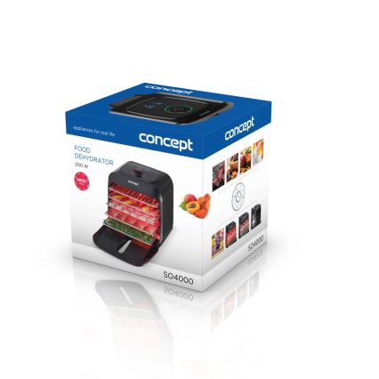 Concept SO4000 - Ruoankuivain 500W/230V musta