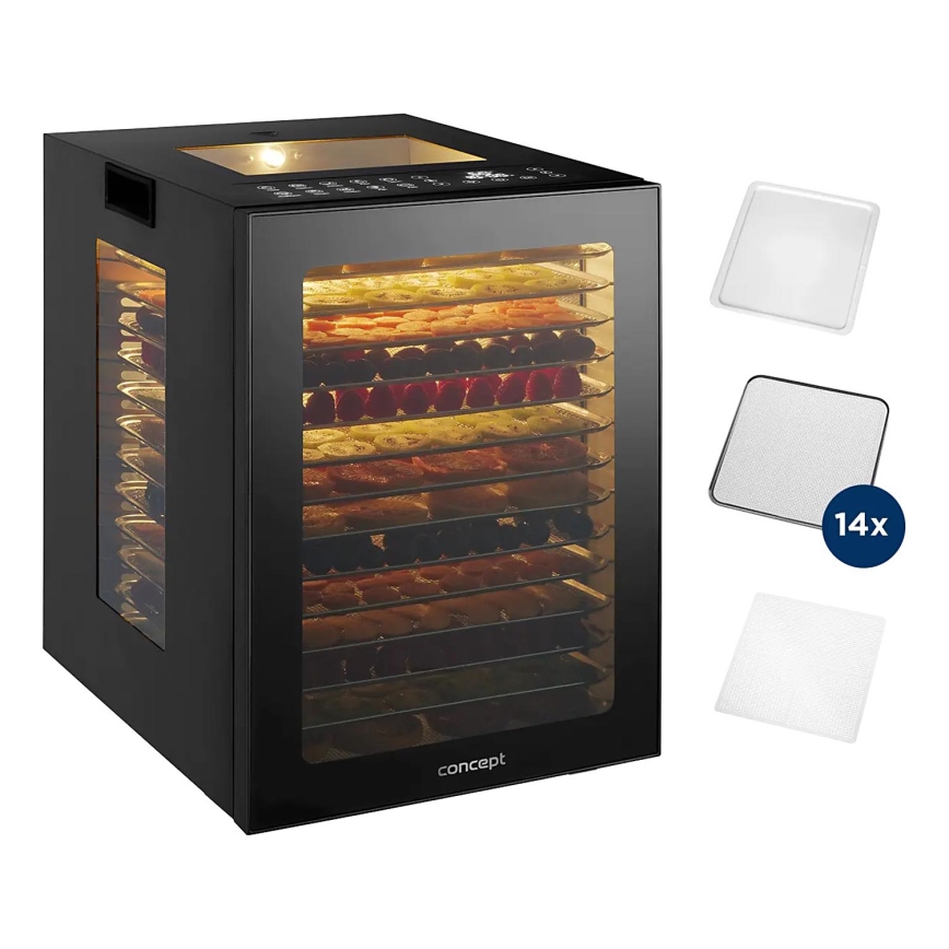 Concept SO5000 - Ruokakuivuri 850W/230V musta