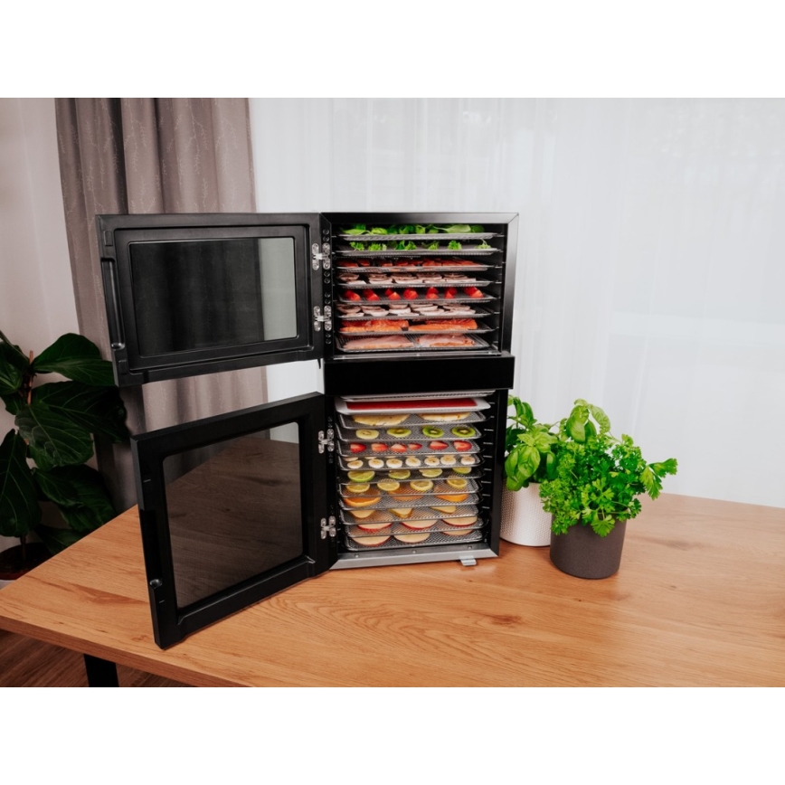 Concept SO7000 - ruokakuivuri 1500 W/230 V musta