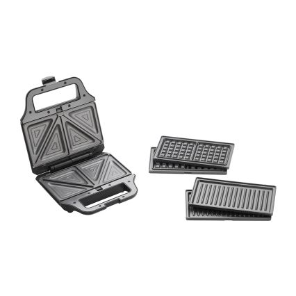 Concept SV3054 - Voileipägrilli 3in1 700W/230V musta