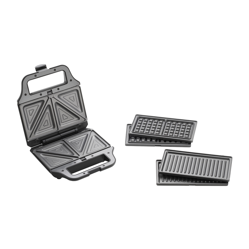 Concept SV3054 - Voileipägrilli 3in1 700W/230V musta