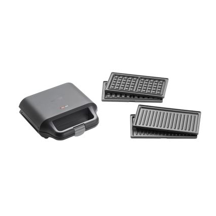 Concept SV3054 - Voileipägrilli 3in1 700W/230V musta