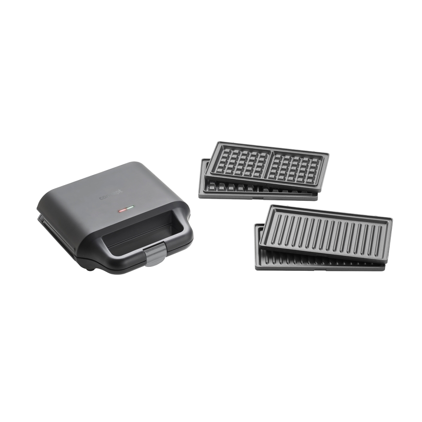 Concept SV3054 - Voileipägrilli 3in1 700W/230V musta