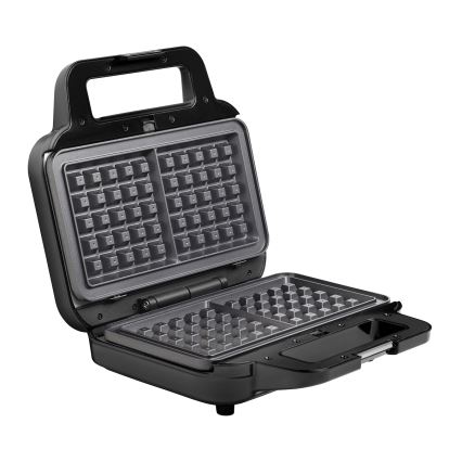 Concept SV3070 - XXL 4-in-1 leivänpaahdin 900W/230V musta/ruostumaton teräs