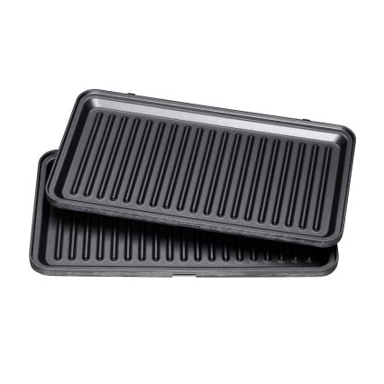 Concept SV3070 - XXL 4-in-1 leivänpaahdin 900W/230V musta/ruostumaton teräs