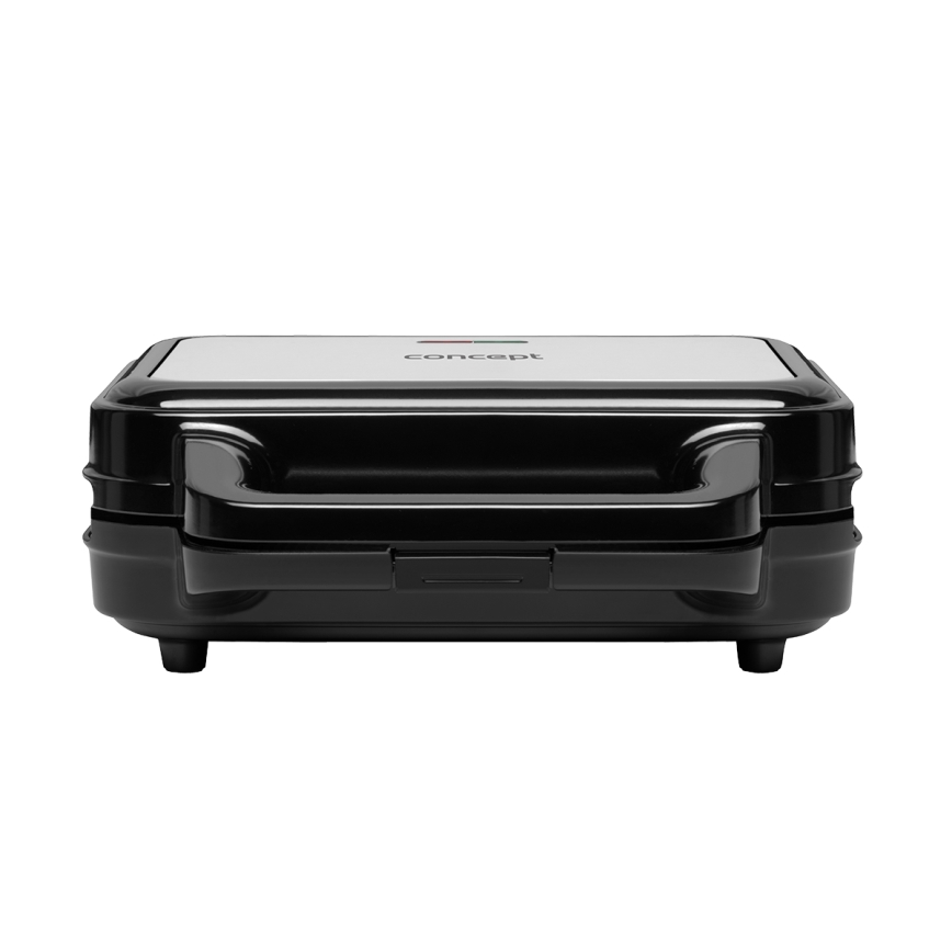 Concept SV3070 - XXL 4-in-1 leivänpaahdin 900W/230V musta/ruostumaton teräs