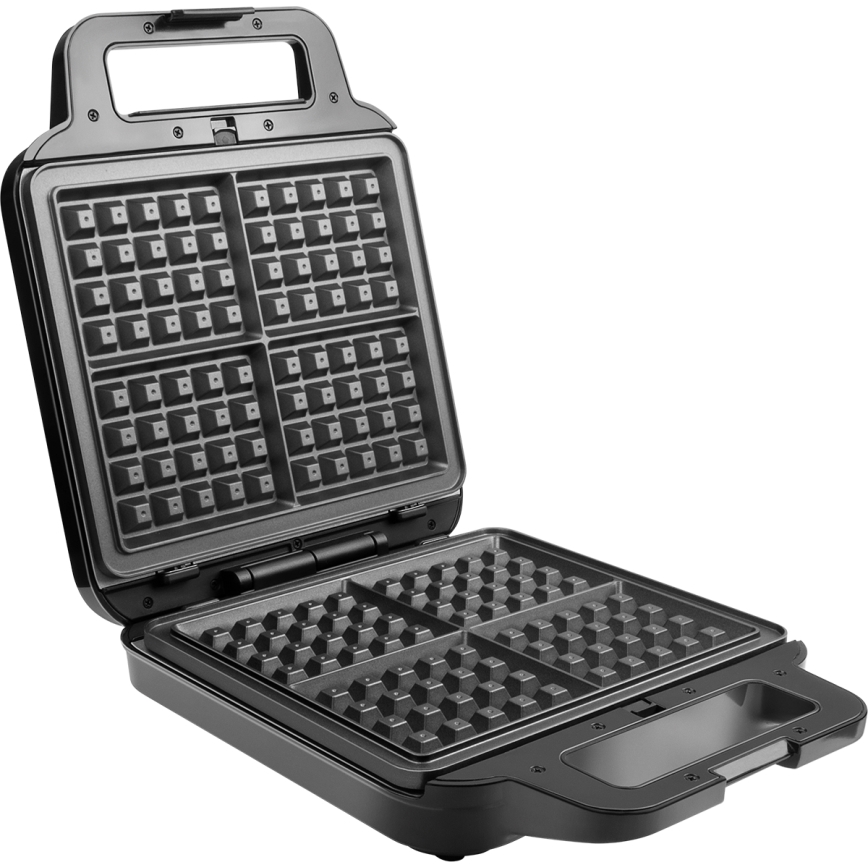 Concept SV3080 - Leivänpaahdin FAMILY 3-in-1 1200W/230V musta/ruostumaton teräs