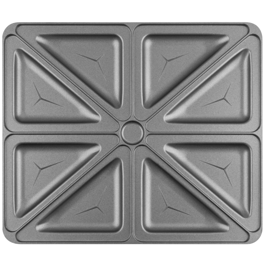 Concept SV3080 - Leivänpaahdin FAMILY 3-in-1 1200W/230V musta/ruostumaton teräs