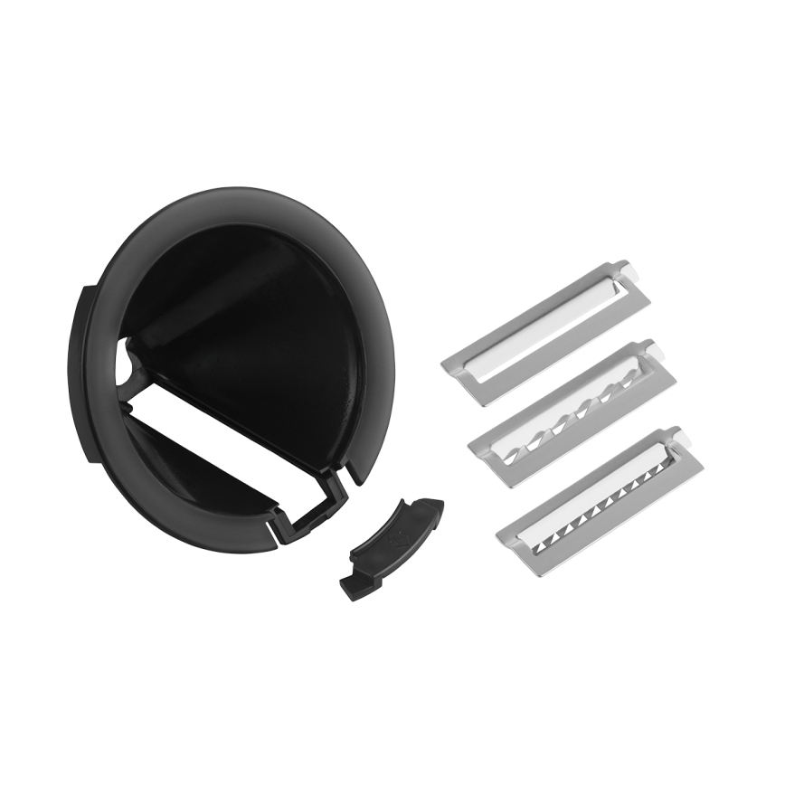 Concept TM5510 - Sauvasekoitin lisävarusteiden kanssa 1500W/230V musta/ruostumaton