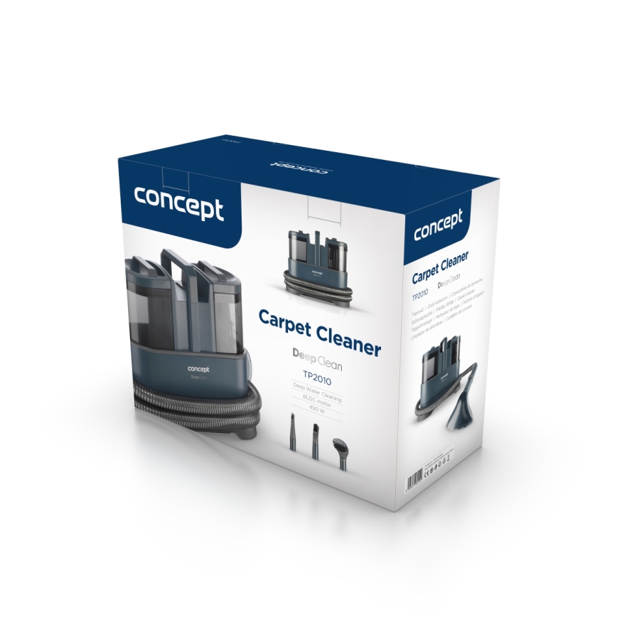 Concept TP2010 - DEEPCLEAN-matonpesuri 450W/230V sininen