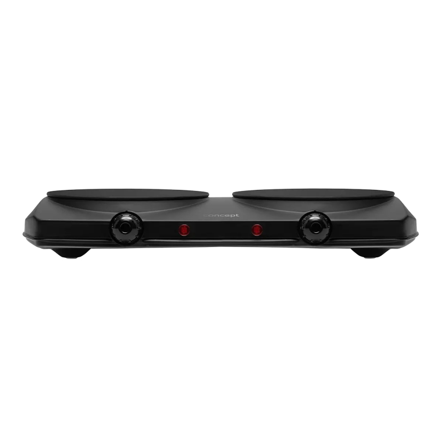 Concept VE3060 - Kaksilevyinen keittolevy 2500W/230V musta