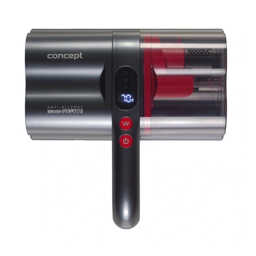 Concept VP2000 - Käsikäyttöinen antibakteerinen pölynimuri UV-C-lampulla LUMISTAR 120W/11,1V