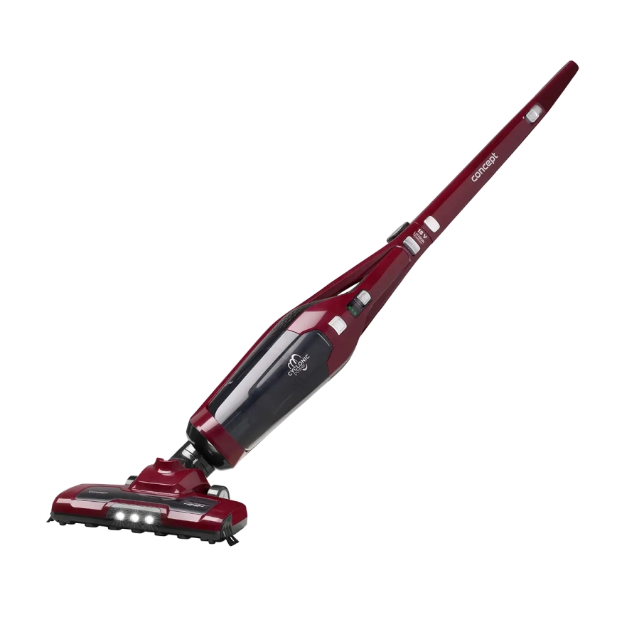 Concept VP4136 - Langaton 2-in-1-varsi-imuri 100 W / 22,2 V, 2200 mAh, punainen