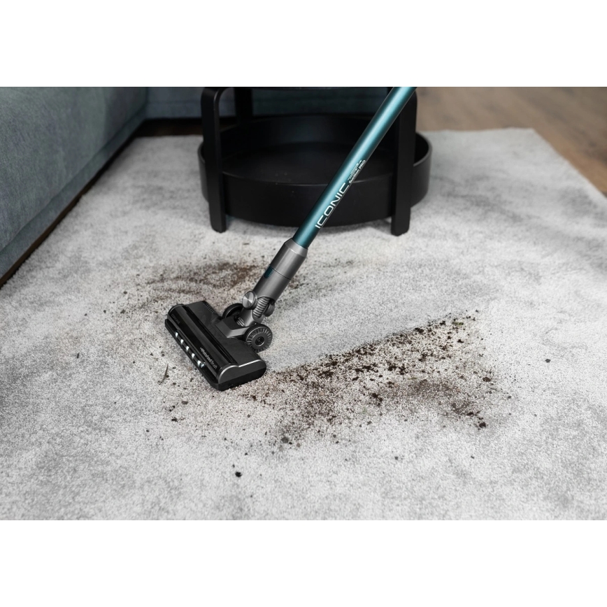 Concept VP6045 - 2-in-1 sauva- ja käsipölynimuri ICONIC SUCTION PRO 450W/29,6V 2500 mAh sininen