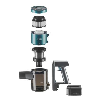 Concept VP6045 - 2-in-1 sauva- ja käsipölynimuri ICONIC SUCTION PRO 450W/29,6V 2500 mAh sininen