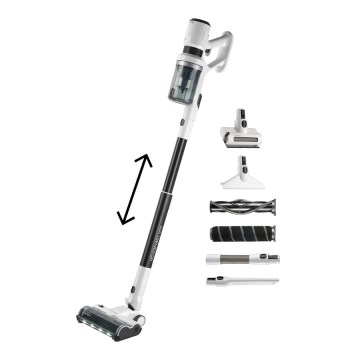 Concept VP6125 - 2-in-1 ICONIC Comfort Telescope sauva- ja käsipölynimuri 400W/29,6V 2000 mAh valkoinen