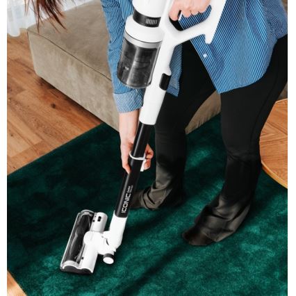 Concept VP6125 - 2-in-1 ICONIC Comfort Telescope sauva- ja käsipölynimuri 400W/29,6V 2000 mAh valkoinen