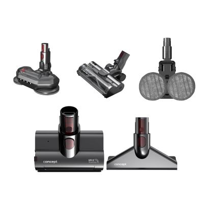 Concept VP6260 - Sauvaimuri 4-in-1 ULTIMATE PRO+ 500W/29,6V 2200 mAh musta
