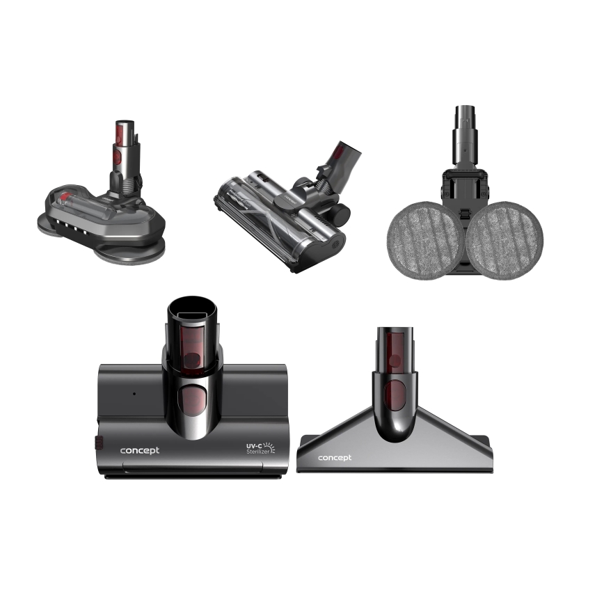 Concept VP6260 - Sauvaimuri 4-in-1 ULTIMATE PRO+ 500W/29,6V 2200 mAh musta