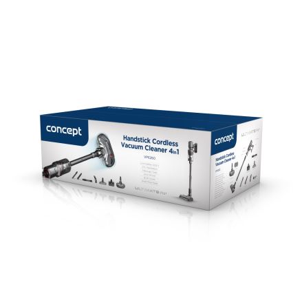 Concept VP6260 - Sauvaimuri 4-in-1 ULTIMATE PRO+ 500W/29,6V 2200 mAh musta