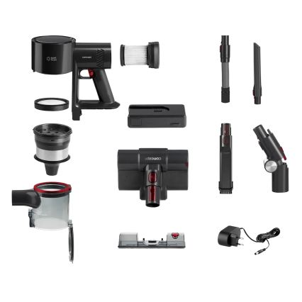 Concept VP6300 - 5-in-1-sauvaimuri ULTIMATE COMPLETE PRO 500W/25,9V 2500 mAh musta