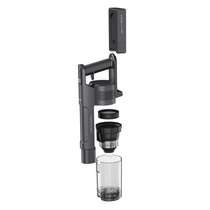 Concept VP6310 - 3-in-1 sauvaimuri ULTIMATE COMPLETE LIGHT 420W/25,9V 2200 mAh musta