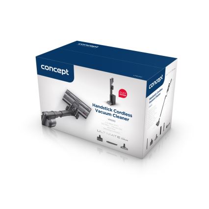 Concept VP6310 - 3-in-1 sauvaimuri ULTIMATE COMPLETE LIGHT 420W/25,9V 2200 mAh musta