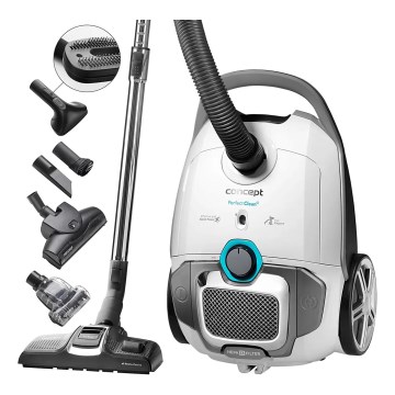Concept VP8291 - Pussillinen pölynimuri PERFECT CLEAN PET EXPERT 700W/230V valkoinen