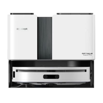 Concept VR4050 - Älykäs 2-in-1 robotti-imuri ja moppi OPTIMUS AQUA PRO LASER 3D 600W/230V 5200 mAh Wi-Fi valkoinen