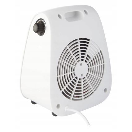 Concept vt7040 - Tuuletin lämmityselementillä 1000/2000W/230V valkoinen