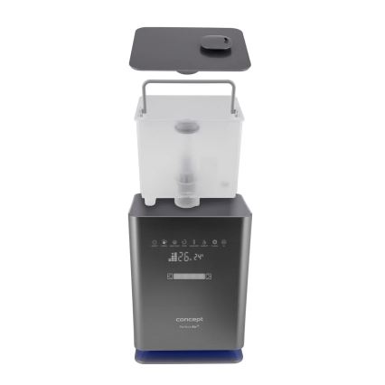 Concept ZV2021 - Ilmankostutin aromadiffuuserilla PERFECT AIR SMART 4,6 l 110 W/230 V Wi-Fi antrasiitti + kaukosäädin