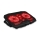 CONNECT IT CCP-2200-RD - Jäähdytystyyny kannettavalle tietokoneelle 4x tuuletin 2xUSB musta/punainen