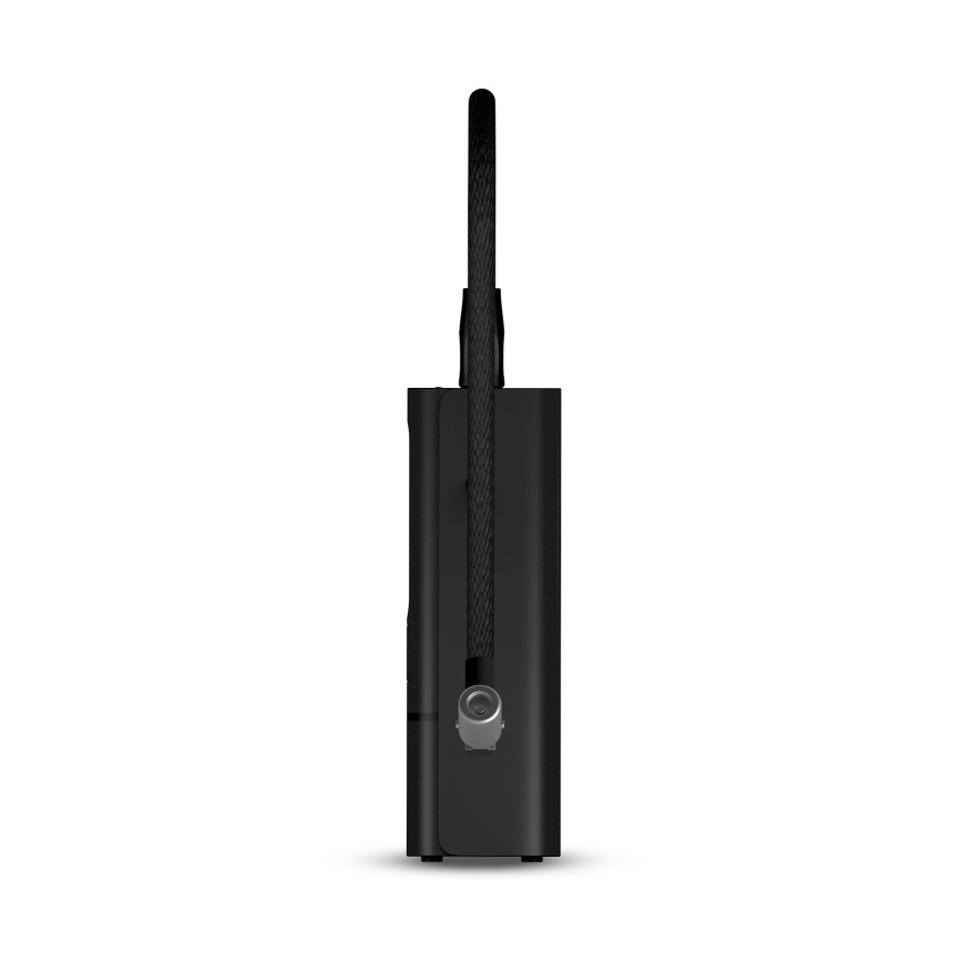 CONNECT IT CFF-4500-BK - Digitaalinen taskukokoinen AirFlow-kompressori 80 W/6000 mAh, musta